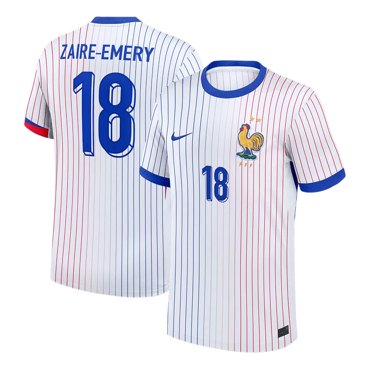 Maillot Extérieur France Zaire Emery #18 2026/27 – Image 3
