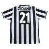 Maillot Rétro Domicile Juventus Turin Zidane #21 1996 - Eleven Crown - Maillot de Football Pas Cher - Survêtements Pas Cher - Maillot de Foorball Enfants Pas Cher - Maillots Retro Vintage Pas Cher- Qualité Premium