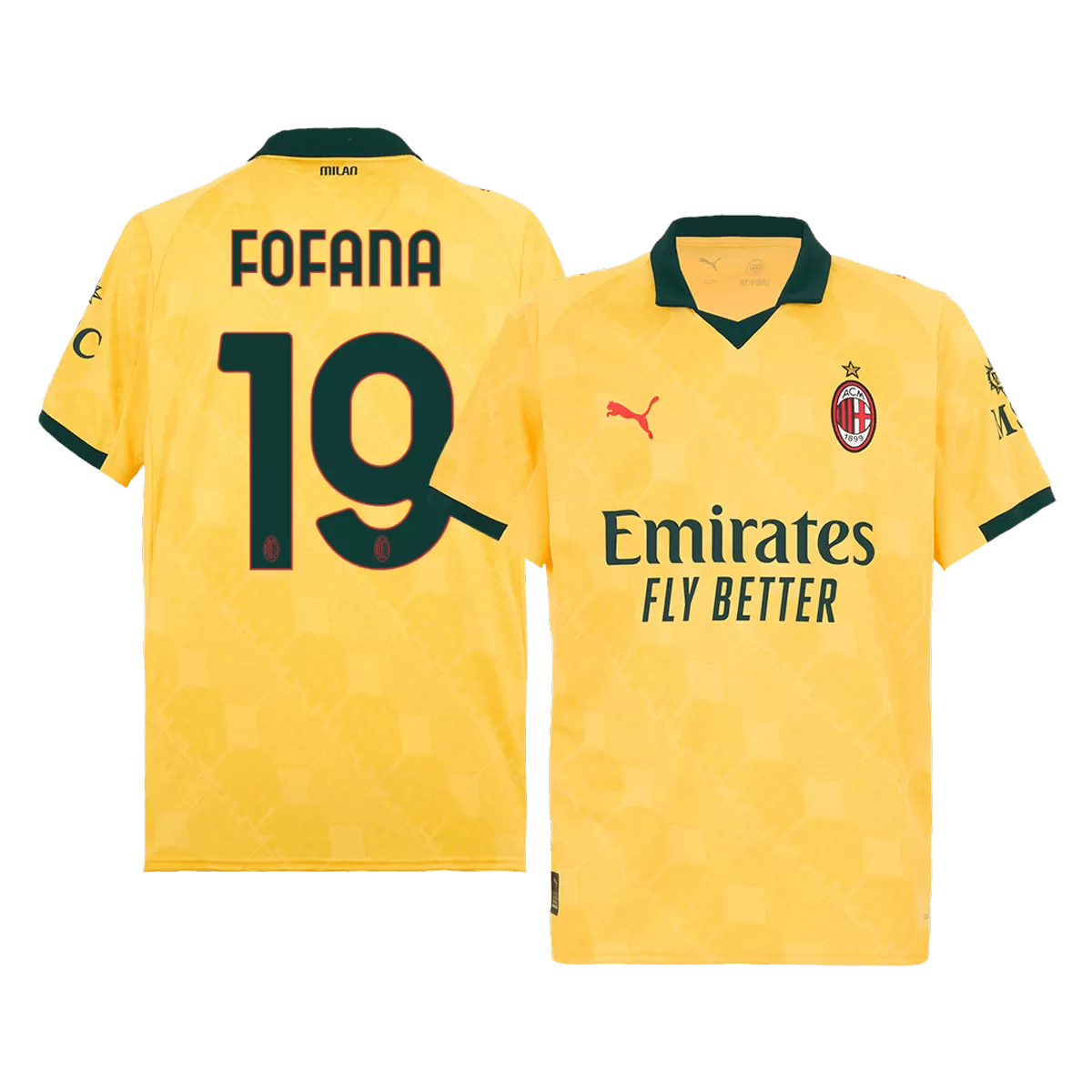 Maillot Troisième AC Milan Fofana #19 2025/26 – Image 3