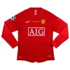 Maillot Rétro Manches Longues Domicile Manchester United 2007 - Eleven Crown - Maillot de Football Pas Cher - Survêtements Pas Cher - Maillot de Foorball Enfants Pas Cher - Maillots Retro Vintage Pas Cher- Qualité Premium