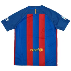 Maillot Rétro Domicile FC Barcelone Messi #10 2016 – Image 3