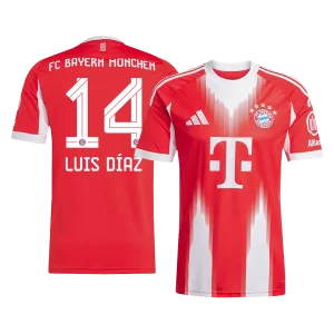 Maillot Domicile Bayern Munich Luis Díaz #14 2025/26 – Image 3