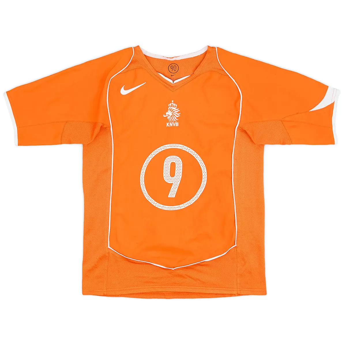 Maillot Rétro Domicile Pays Bas Kluivert #9 2004 – Image 2