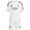 Ensemble Enfants Domicile Real Madrid 2025/26 - Eleven Crown - Maillot de Football Pas Cher - Survêtements Pas Cher - Maillot de Foorball Enfants Pas Cher - Maillots Retro Vintage Pas Cher- Qualité Premium