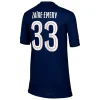 Maillot Domicile PSG Zaïre Emery #33 2025/26 - Eleven Crown - Maillot de Football Pas Cher - Survêtements Pas Cher - Maillot de Foorball Enfants Pas Cher - Maillots Retro Vintage Pas Cher- Qualité Premium