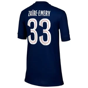 Maillot Domicile PSG Zaïre Emery #33 2025/26