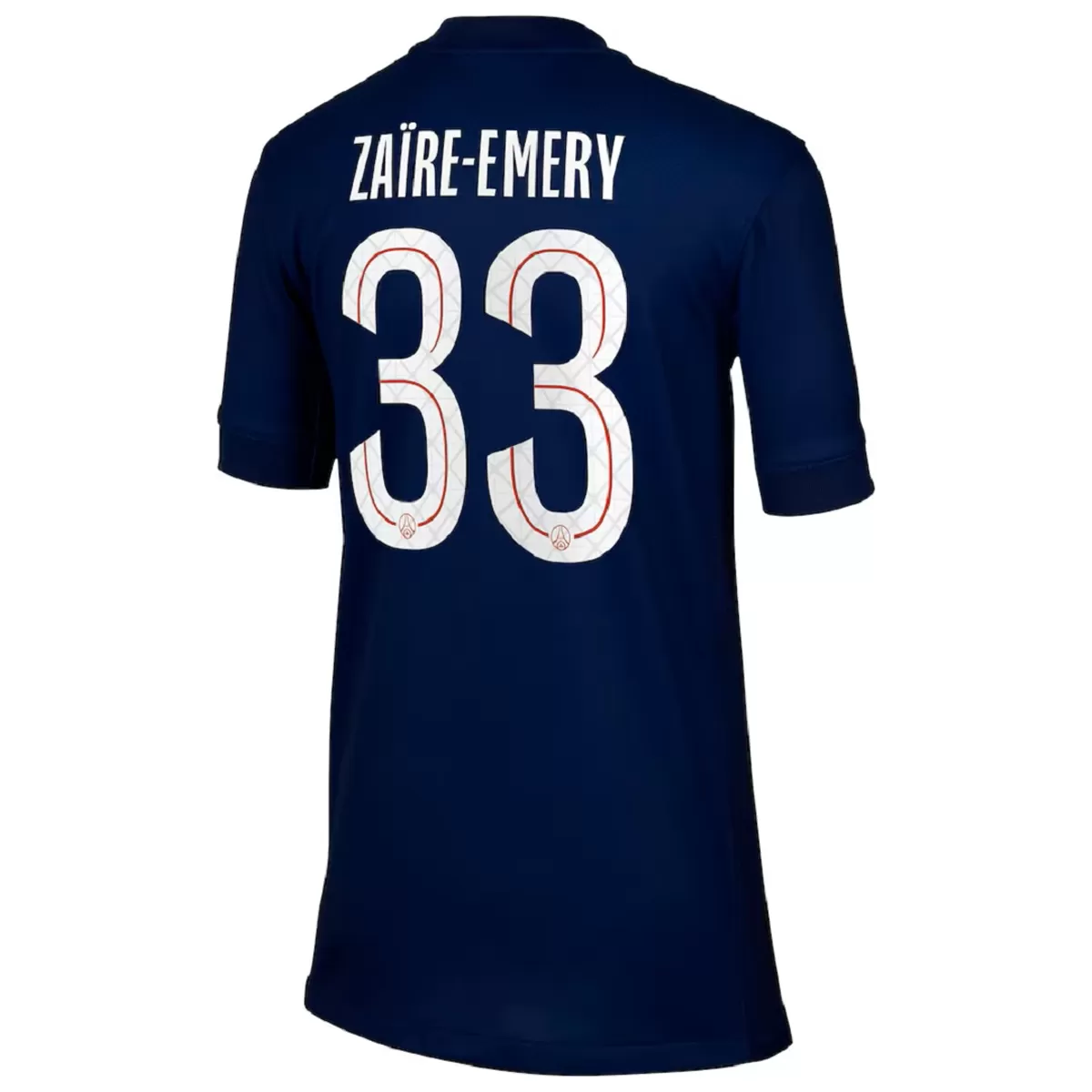 Maillot Domicile PSG Zaïre Emery #33 2025/26