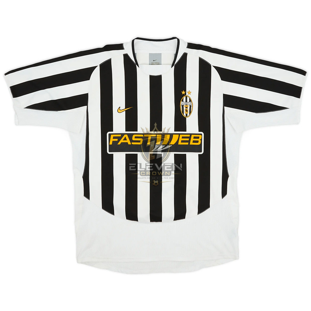 Maillot Rétro Domicile Juventus Turin Nedved #11 2003 – Image 6