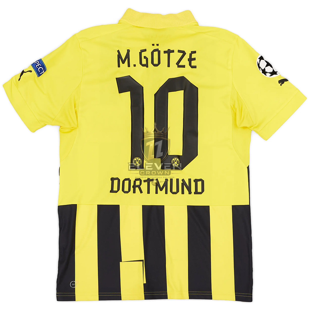 Maillot Rétro Domicile Borussia Dortmund M.Götze #10 2012 – Image 5