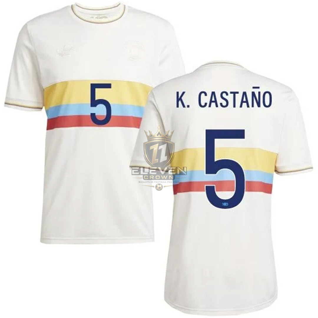 Maillot Domicile Colombie K. Castaño #5 2026/27 – Image 5