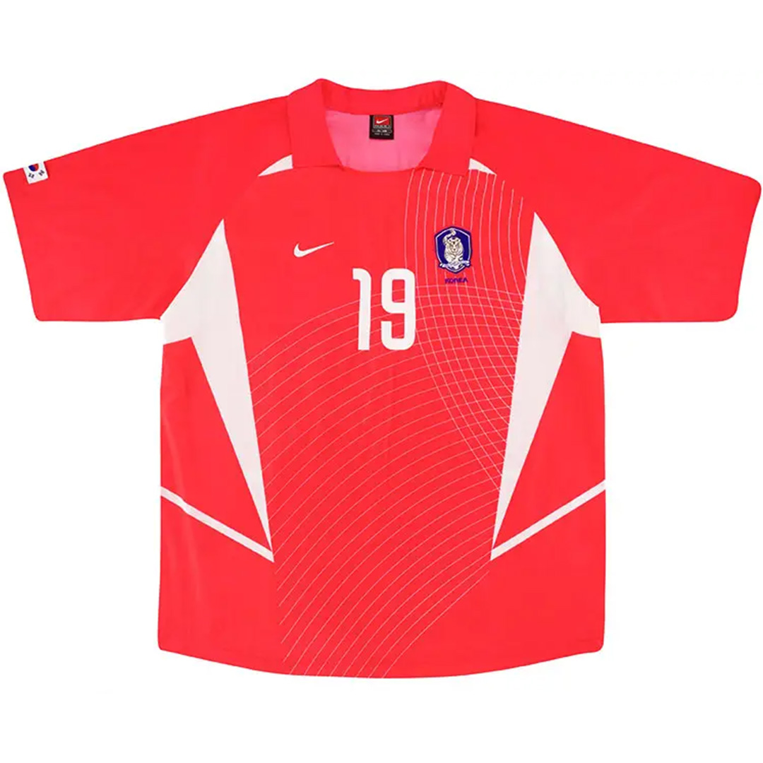 Maillot Rétro Domicile Corée du Sud J H Ahn #19 2002 – Image 6