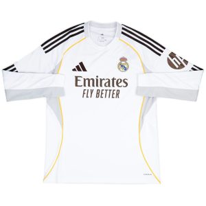 Maillot Manches Longues Domicile Real Madrid 2025/26 – Image 5