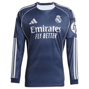 Maillot Manches Longues Extérieur Real Madrid 2025/26 – Image 3