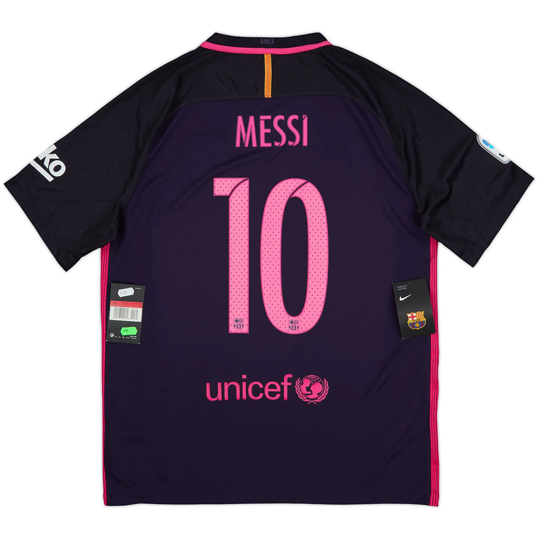 Maillot Rétro Extérieur FC Barcelone Messi #10 2016 – Image 4
