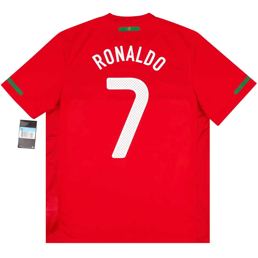 Maillot Rétro Domicile Portugal Ronaldo #7 2010 – Image 5