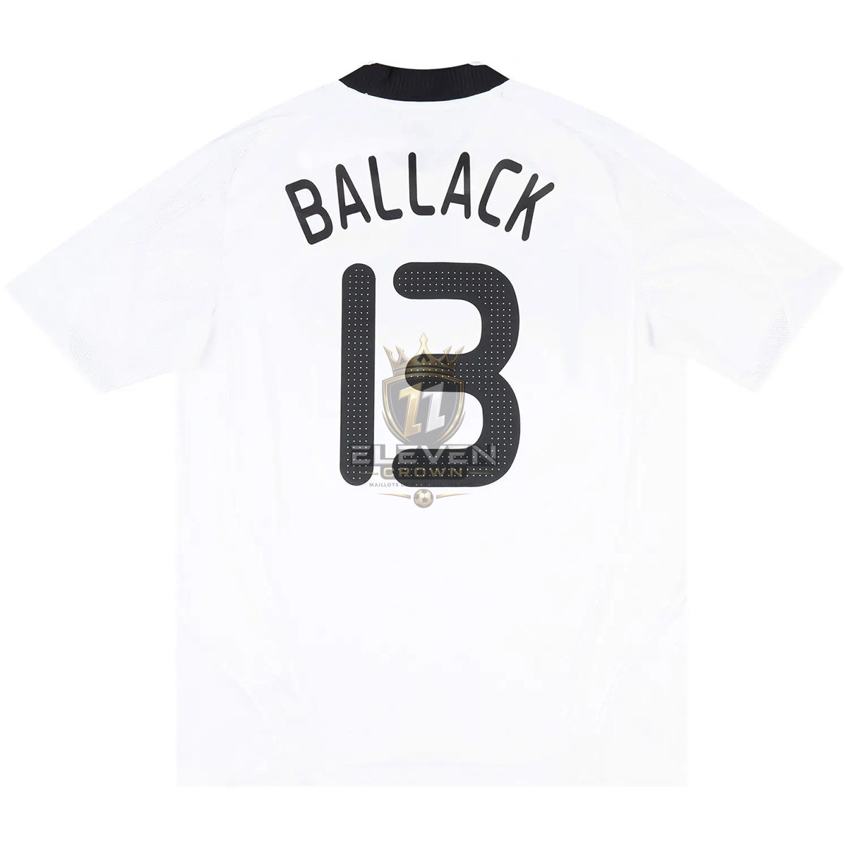 Maillot Rétro Domicile Allemagne Ballack #13 2008 – Image 5