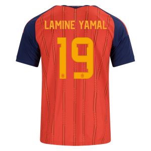 Maillot Domicile Espagne Lamine Yamal #19 2026/27 – Image 6