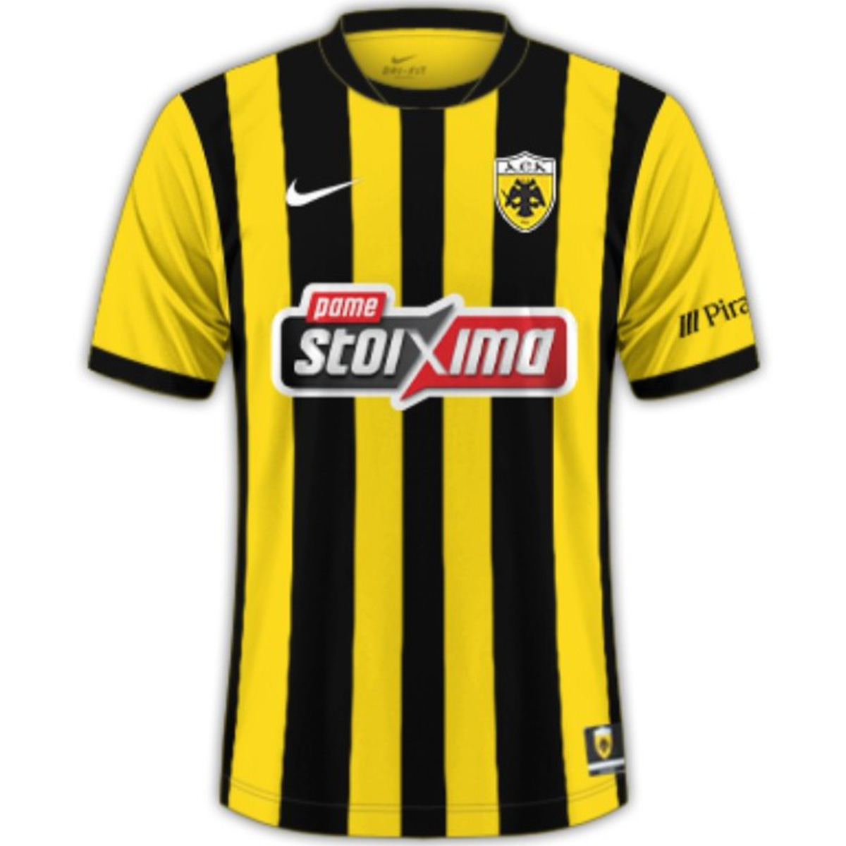 Maillot Domicile AEK Athènes 2025/26 – Image 3