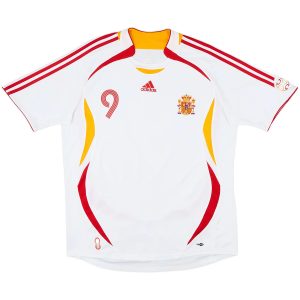 Maillot Rétro Extérieur Espagne Torres #9 2006 – Image 6