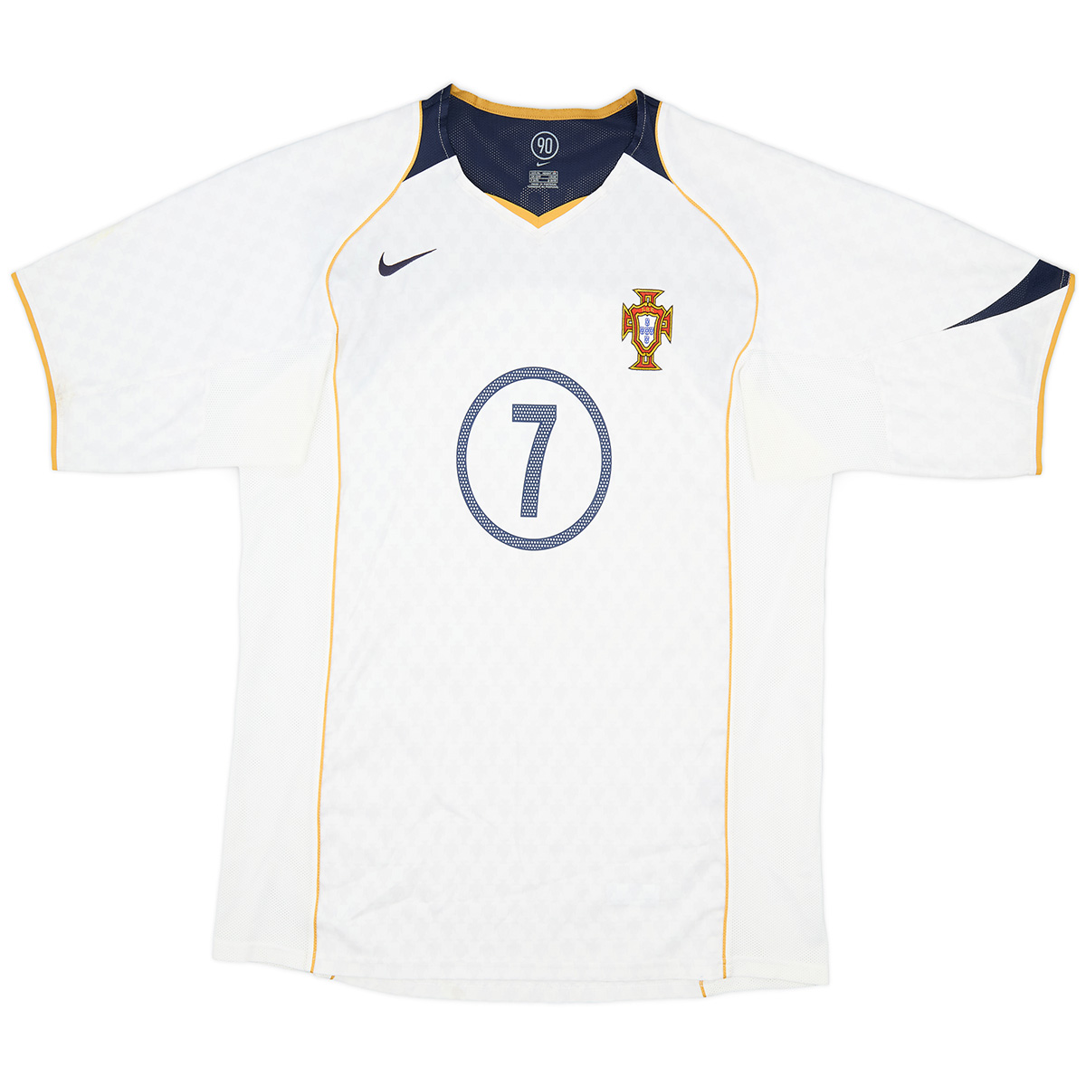 Maillot Rétro Extérieur Portugal Figo #7 2004 – Image 6