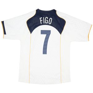 Maillot Rétro Extérieur Portugal Figo #7 2004 – Image 5