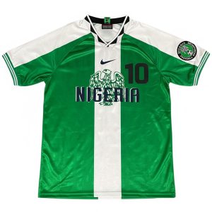 Maillot Rétro Domicile Nigéria Okocha #10 1996 – Image 5
