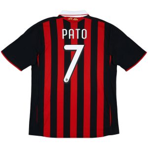 Maillot Rétro Domicile AC Milan Pato #7 2009 – Image 4
