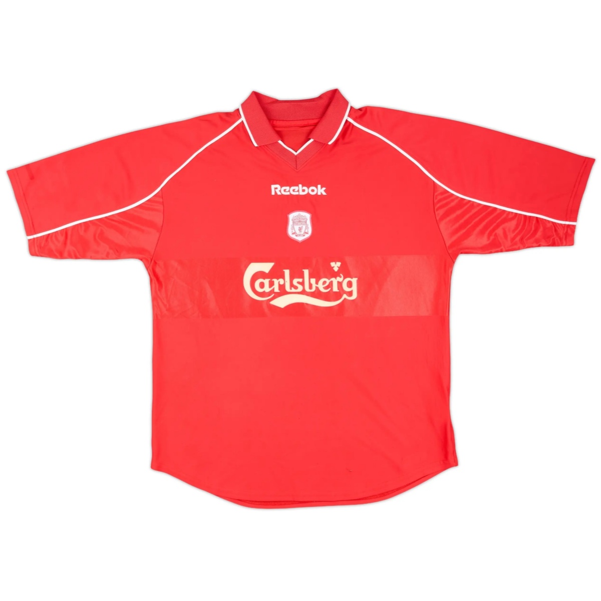 Maillot Rétro Domicile Liverpool FC Gerrard #17 2000 – Image 4