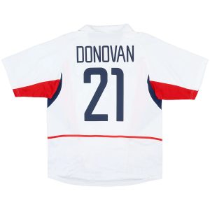 Maillot Rétro Domicile États Unis Donovan #21 2002 – Image 5