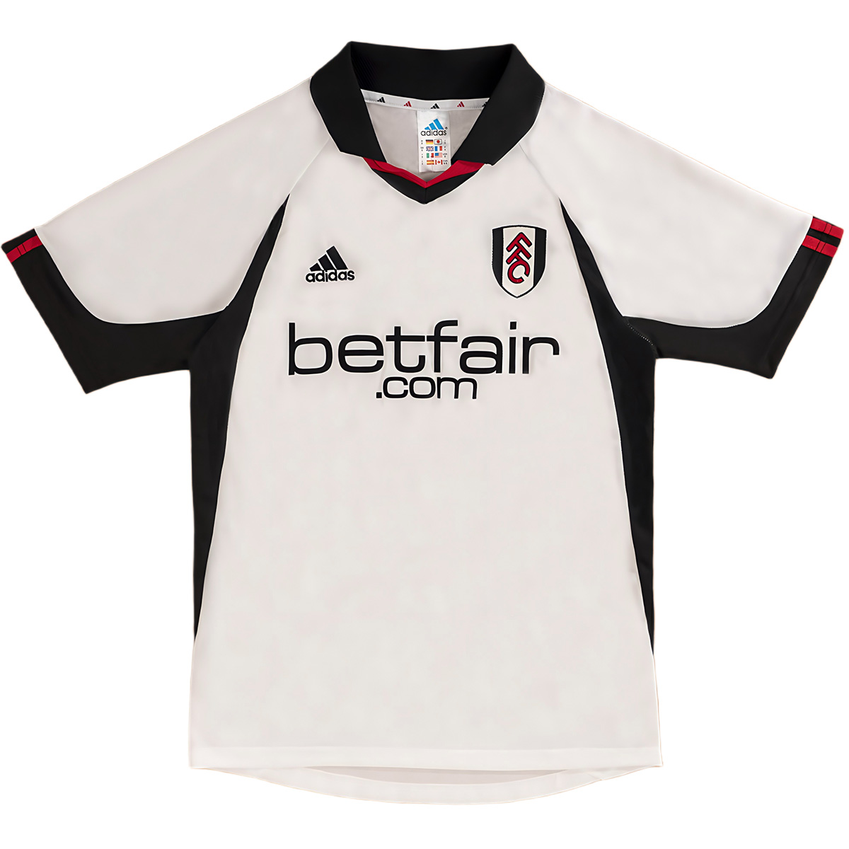 Maillot Rétro Domicile Fulham FC Saha #20 2002 – Image 4