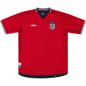 Maillot Rétro Extérieur Angleterre 2002 – Image 5