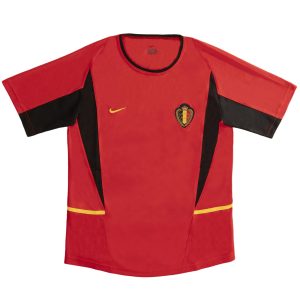Maillot Rétro Domicile Belgique 2002 – Image 5
