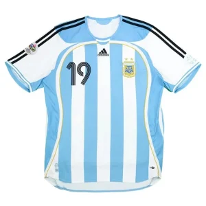 Maillot Rétro Domicile Argentine Messi #19 2006 – Image 2