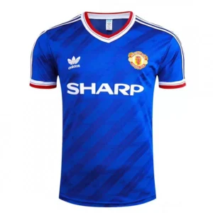 Maillot Rétro Extérieur Manchester United 1986 – Image 2