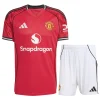 Ensemble Domicile Manchester United 2025/26 - Eleven Crown - Maillot de Football Pas Cher - Survêtements Pas Cher - Maillot de Foorball Enfants Pas Cher - Maillots Retro Vintage Pas Cher- Qualité Premium