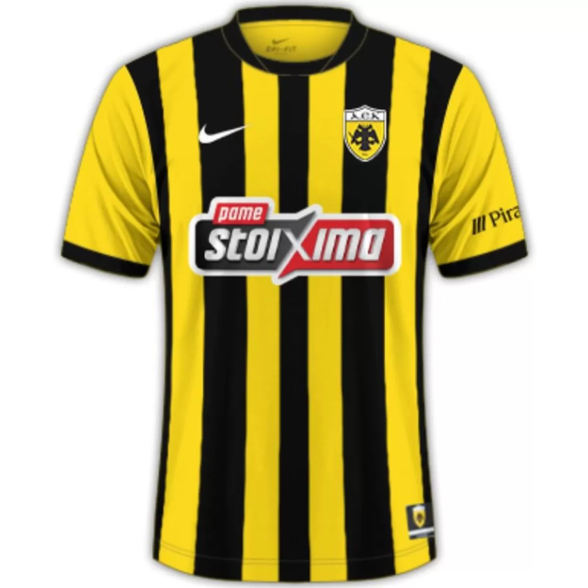 Maillot Domicile AEK Athènes 2025/26
