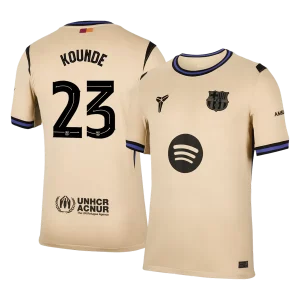 Maillot Extérieur FC Barcelone Kounde #23 2025/26 – Image 3