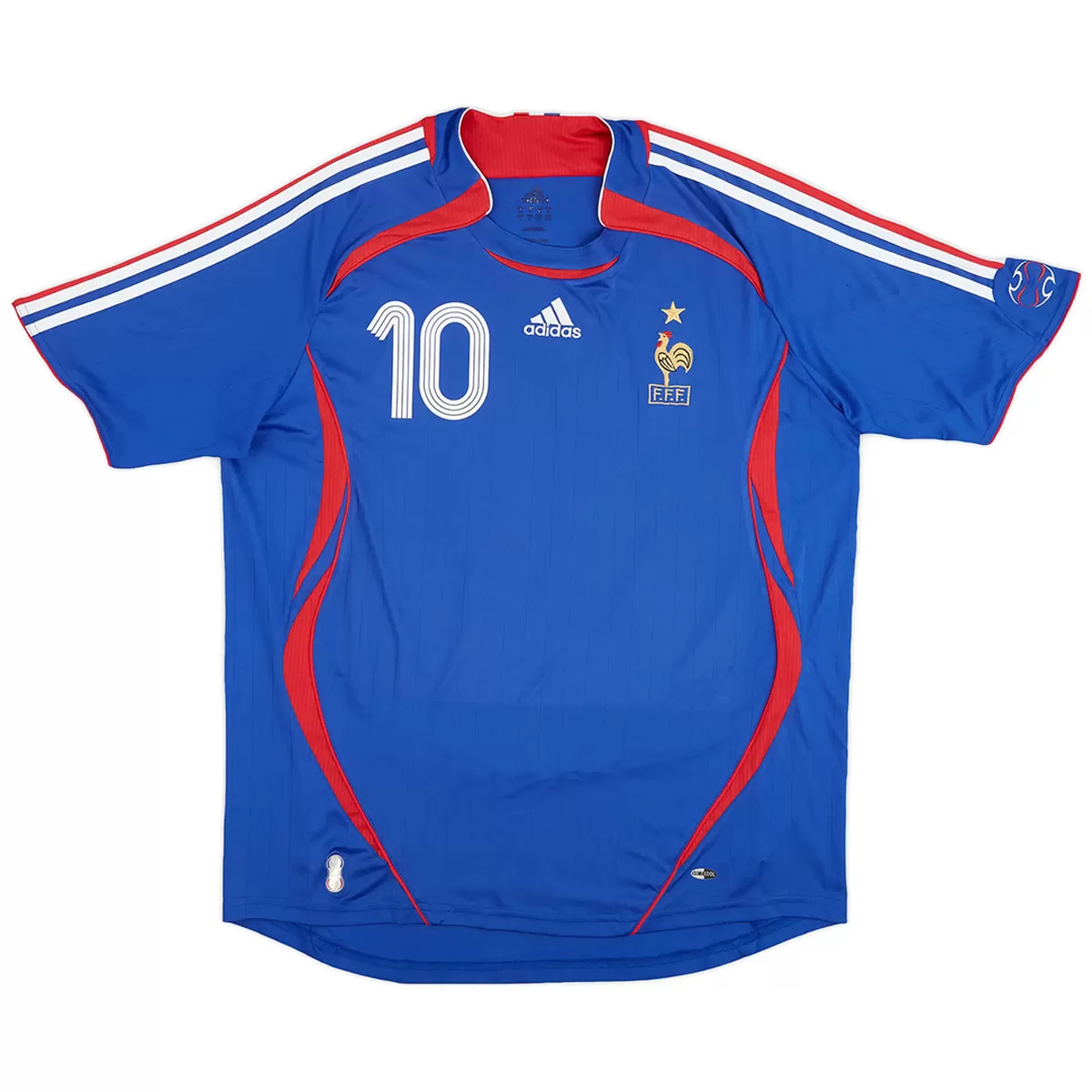 Maillot Rétro Domicile France Zidane #10 2006 – Image 2
