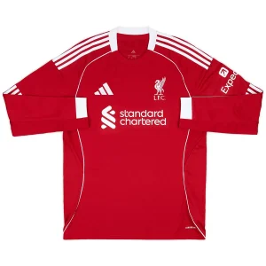 Maillot Manches Longues Domicile Liverpool FC 2025/26 – Image 3