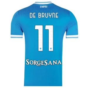 Maillot Domicile Naples De Bruyne #11 2025/26