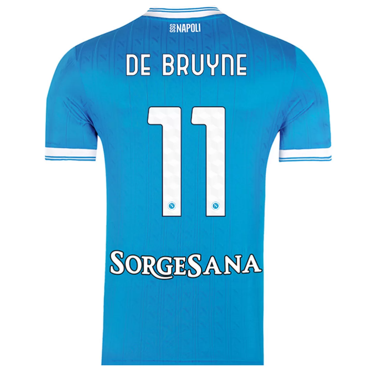 Maillot Domicile Naples De Bruyne #11 2025/26
