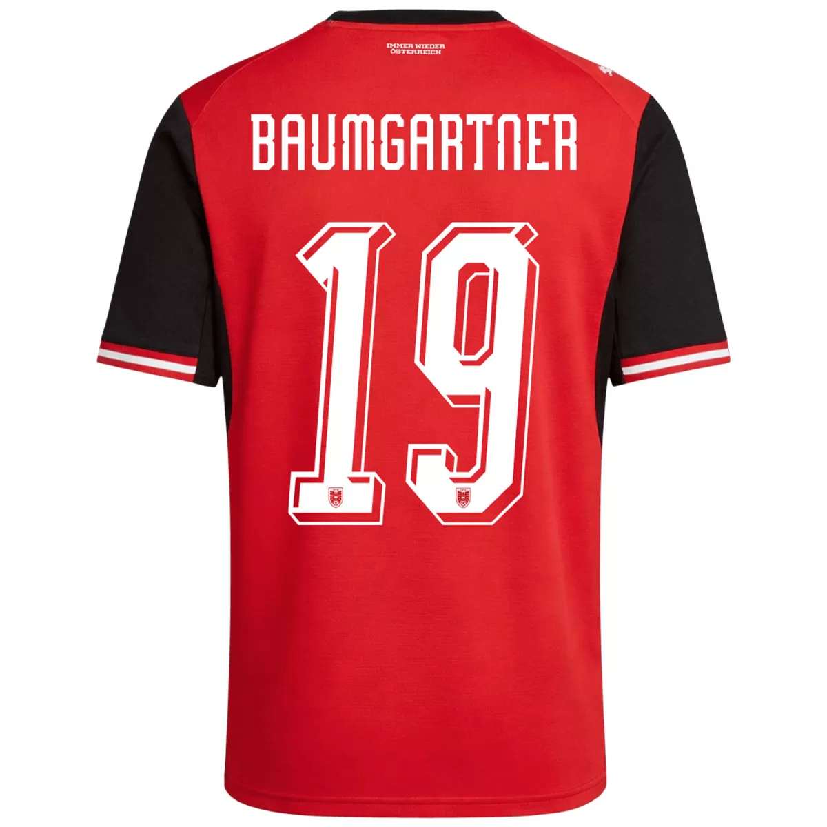 Maillot Domicile Autriche Baumgartner #19 2026/27