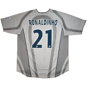 Maillot Rétro Extérieur PSG Ronaldinho #21 2001