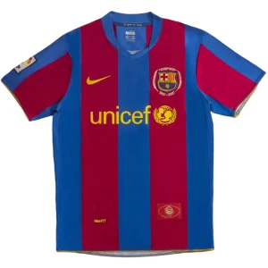 Maillot Rétro Domicile FC Barcelone 2007 – Image 3