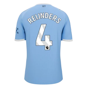 Maillot Domicile Manchester City Reijnders #4 2025/26