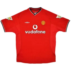 Maillot Rétro Domicile Manchester United Forlan #21 2000 – Image 2
