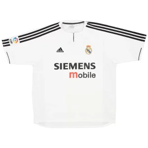 Maillot Rétro Domicile Real Madrid Zidane #5 2003 – Image 2