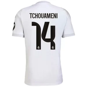 Maillot Domicile Real Madrid Tchouameni #14 2025/26