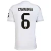 Maillot Domicile Real Madrid Camavinga #6 2025/26 - Eleven Crown - Maillot de Football Pas Cher - Survêtements Pas Cher - Maillot de Foorball Enfants Pas Cher - Maillots Retro Vintage Pas Cher- Qualité Premium