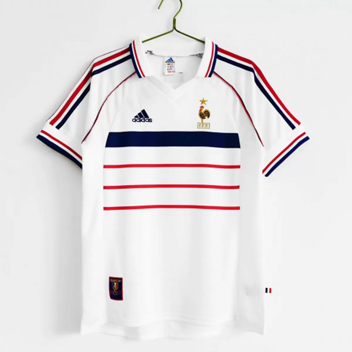 Maillot Rétro Extérieur France Henry #12 1998 – Image 3